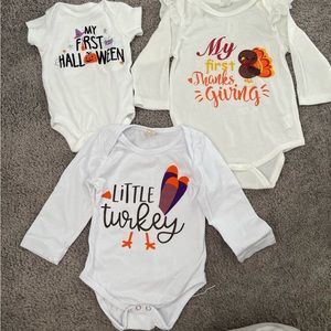 Baby Girl Holiday Shirts